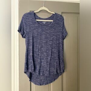 Merona Blue high/low top size M